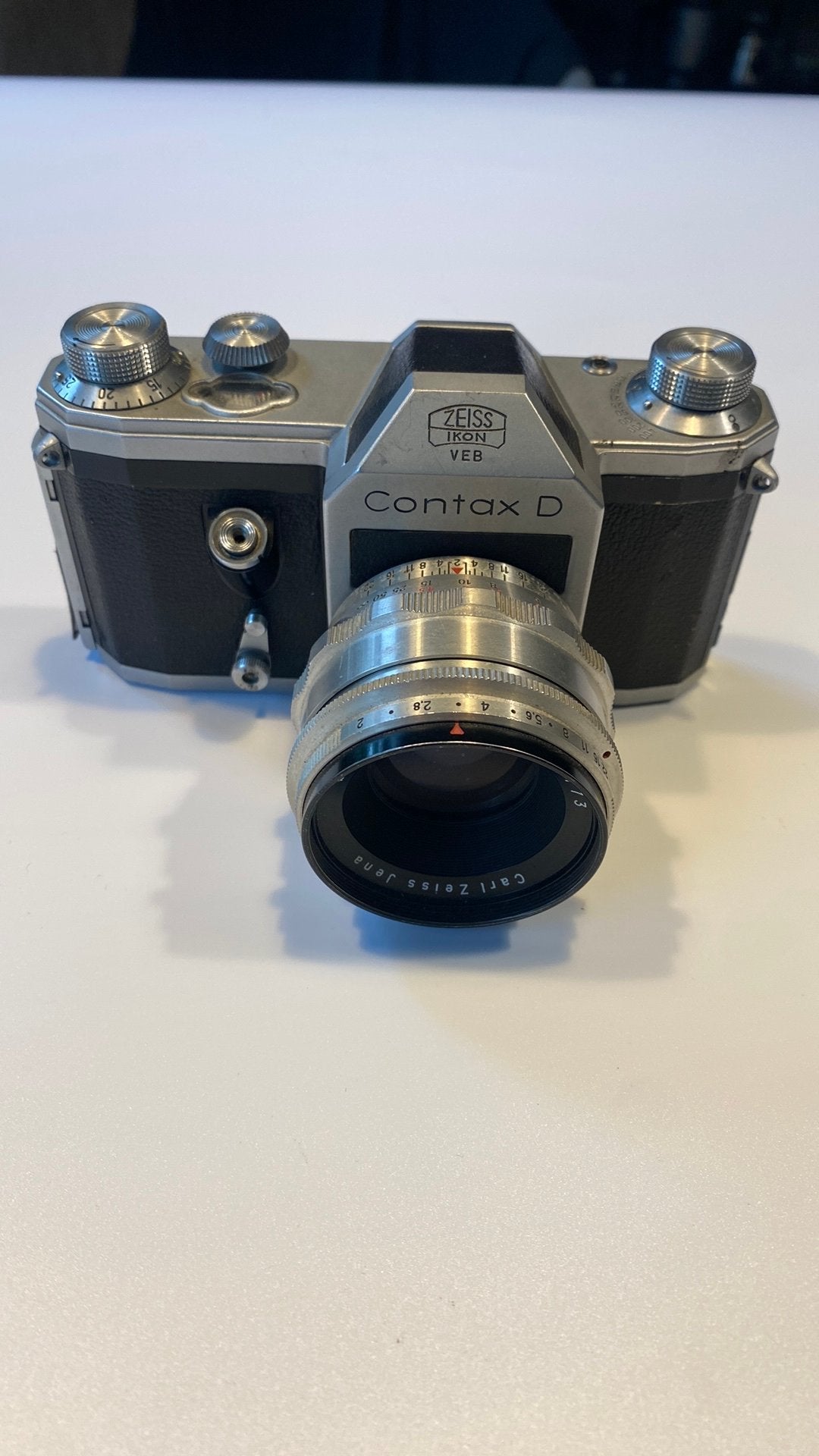 Zeiss Ikon Contax D, Ophalen of Verzenden, Niet werkend, Spiegelreflex, Overige Merken