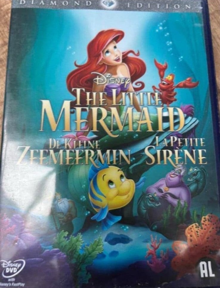 De Kleine Zeemeermin - Diamond Edition (DVD), Ophalen of Verzenden, Zo goed als nieuw