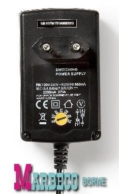 Universele AC Adapter, 3/ 4,5/ 5/ 6/ 7,5/ 9 en 12 V, 2250mA, Nedis, Nieuw, Info@marbeco.nl, Ophalen of Verzenden