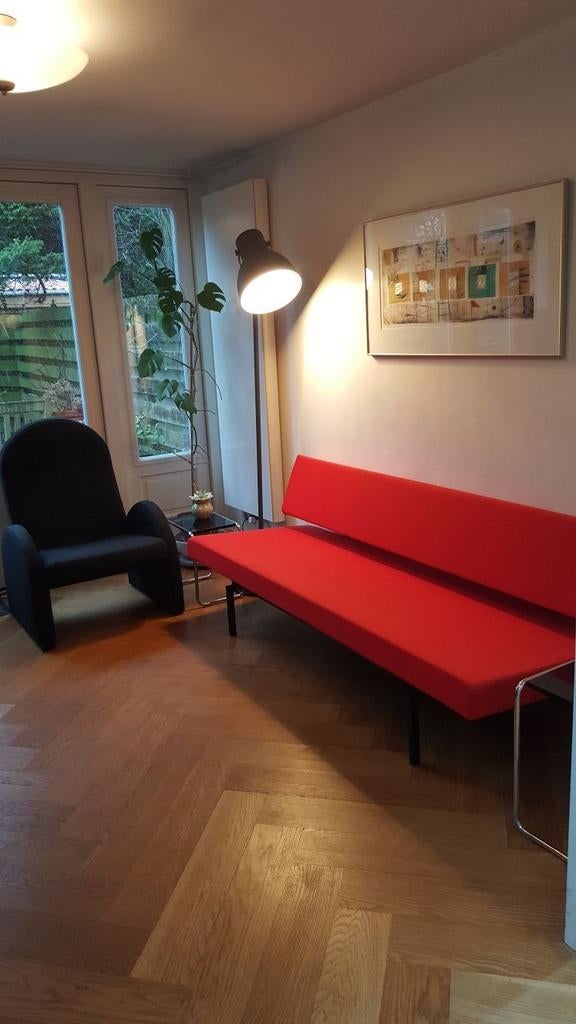Gispen 540 design bank 3-persoons, Huis en Inrichting, Banken | Bankstellen, Ophalen, Gebruikt, Minder dan 75 cm, 150 tot 200 cm