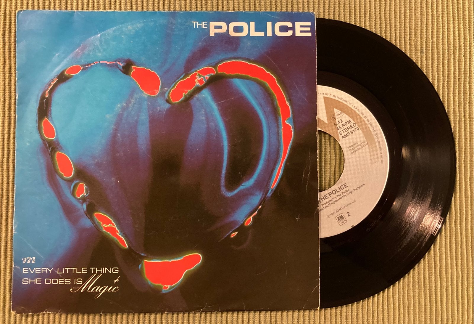 Vinyl single The Police - Every little thing she does is M, Gebruikt, 7 inch, Ophalen of Verzenden, Pop