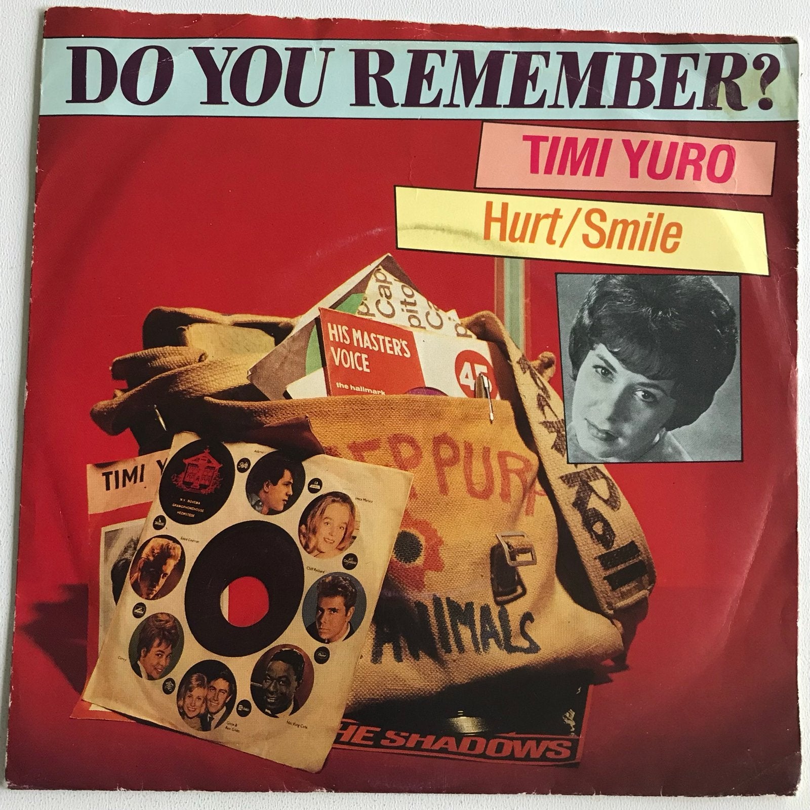Timi Yuro - Hurt / Smile (7 inch vinyl single), Gebruikt, 7 inch, Pop, EP
