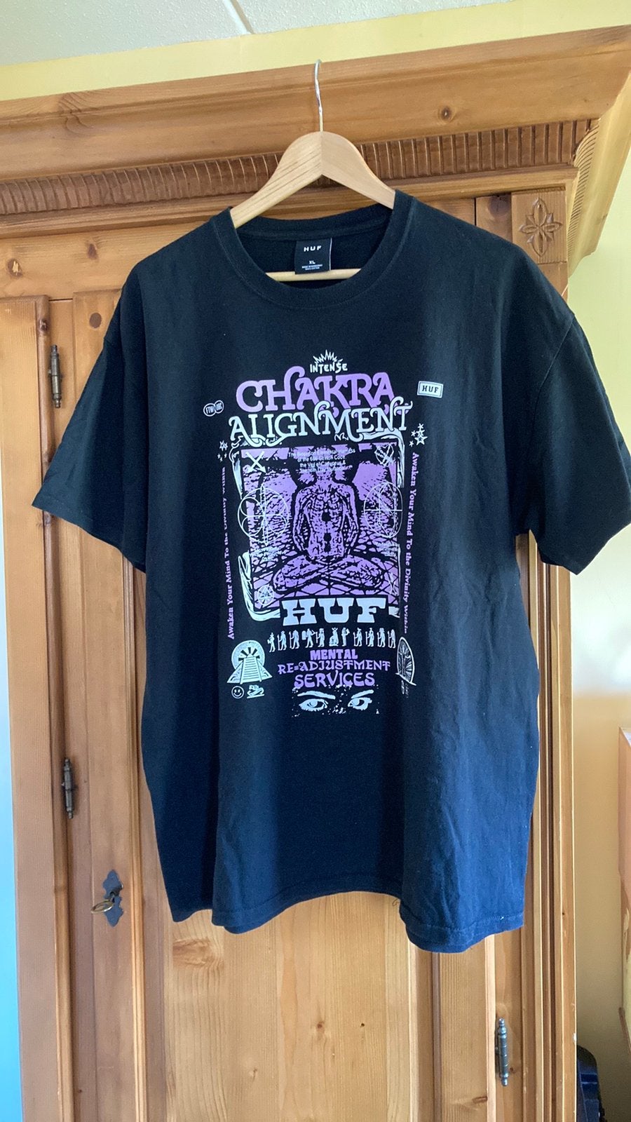 Huf t-shirt xl, Ophalen of Verzenden, Zo goed als nieuw, Maat 56/58 (XL)