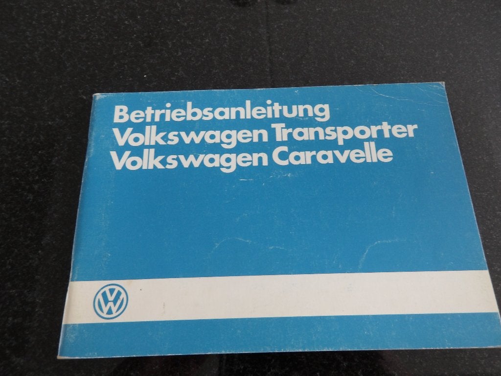Volkswagen Transporter Caravelle - Instructieboekje - DU, Verzenden