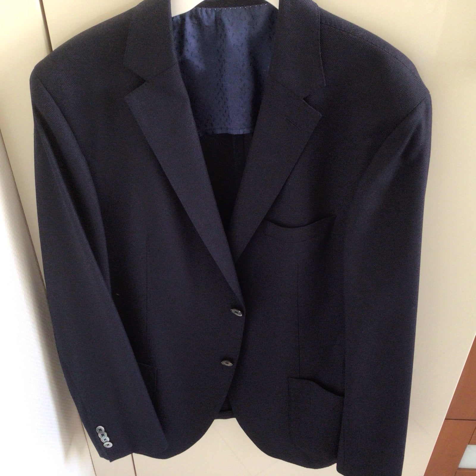 Eduard Dressler Shaped Fit Colbert - Maat 52, Ophalen of Verzenden, Zo goed als nieuw, Maat 52/54 (L), Blauw