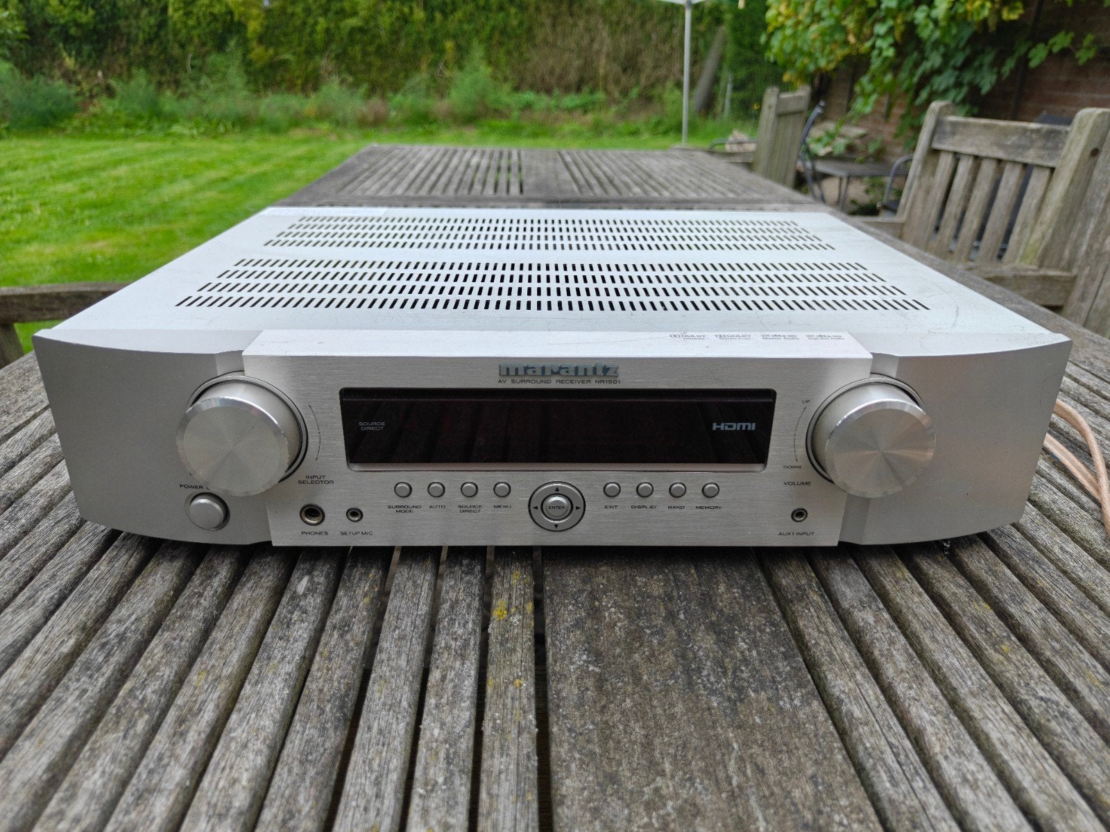 Marantz SR5003 AV versterker met afstandsbediening, Marantz, Gebruikt, Ophalen of Verzenden, 120 watt of meer
