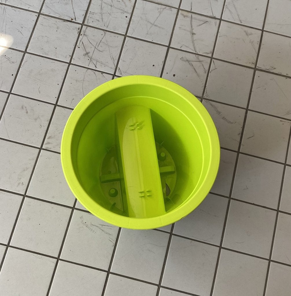 bloempot, 25 tot 40 cm, Kunststof, Rond, Nieuw