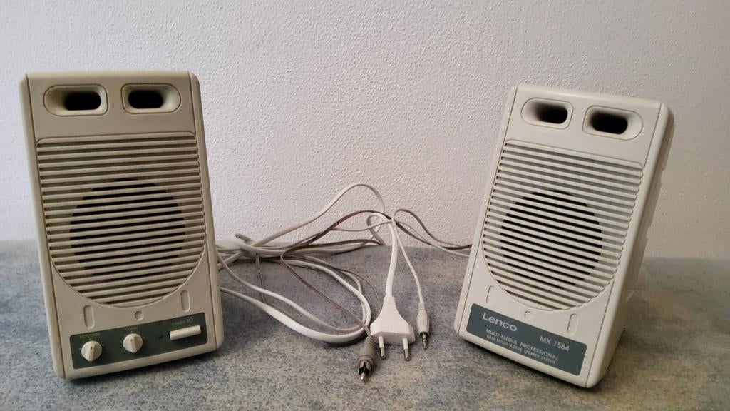 Lenco speakerset type MX 1584 voor PC, Ophalen, Gebruikt, Overige typen, Lenco