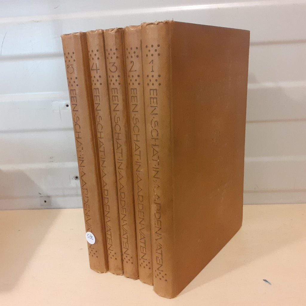 Nr. 586 Een schat in aarden vaten. Vijf delen., Gelezen, J.A. Wormser, Christendom | Protestants, Ophalen of Verzenden