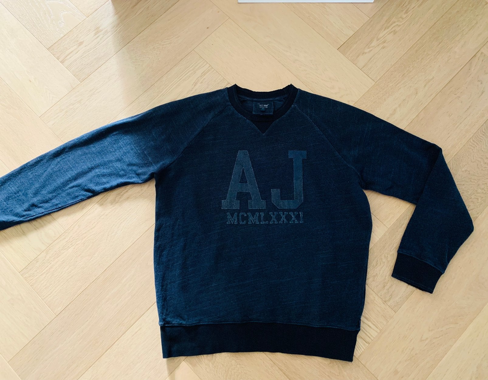 Gave Tijdloze Armani Trui. Zgan. XL, Ophalen of Verzenden, Zo goed als nieuw, Maat 56/58 (XL), Blauw
