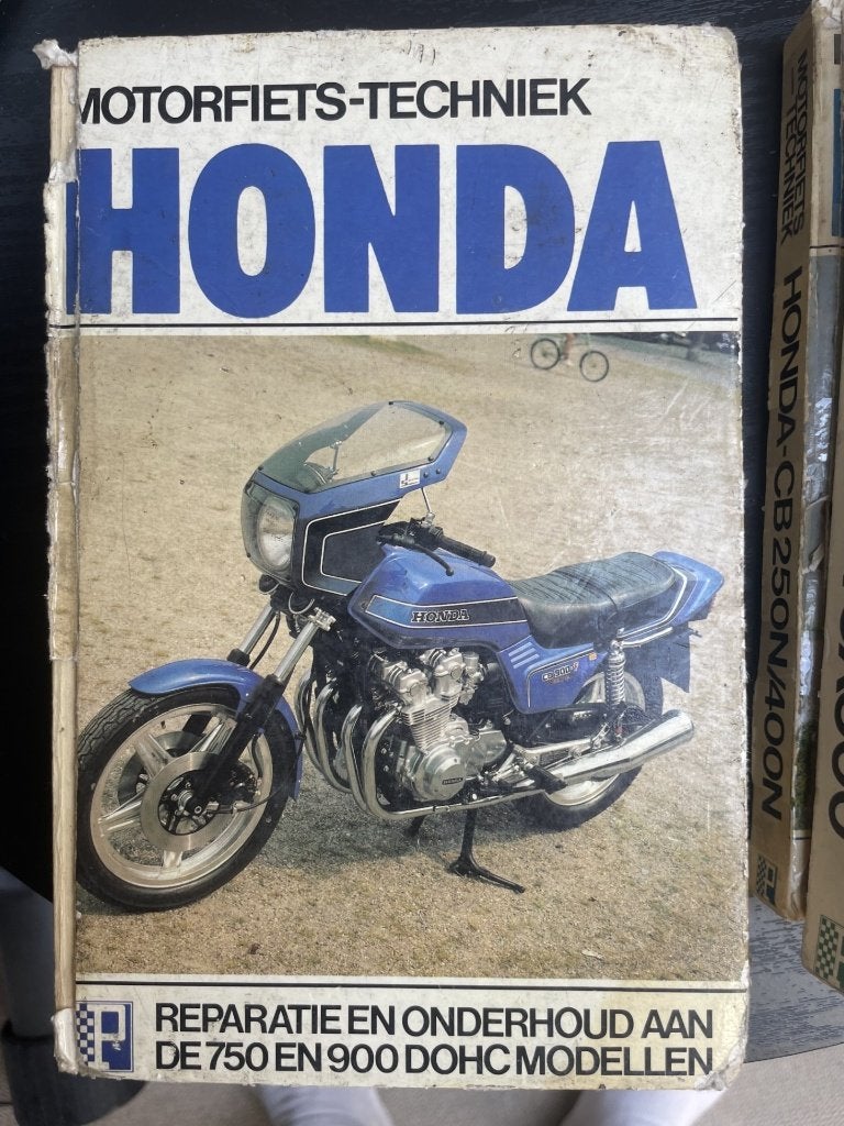 werkplaatshandboek HONDA CB750 & CB900 dohc;  11,95 euro, Motoren, Ophalen of Verzenden, Honda