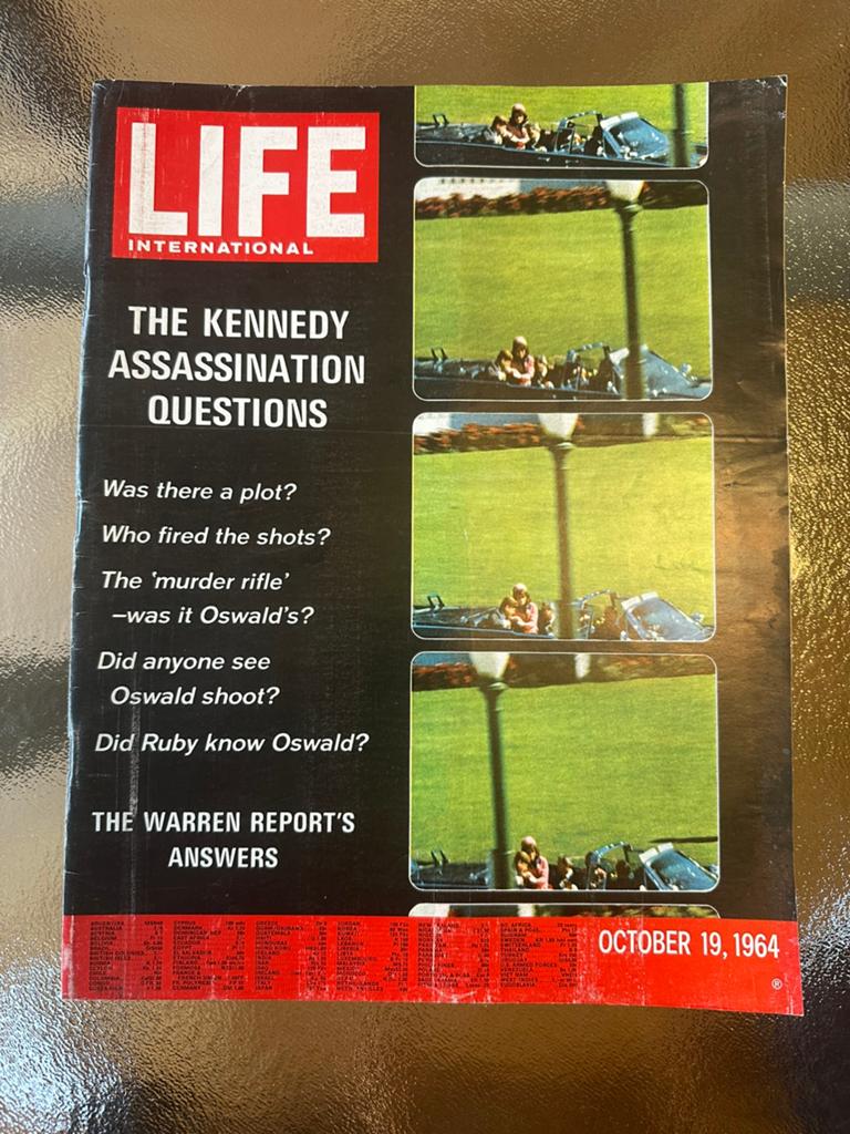 Titel Zeldzaam LIFE (19 oktober 1964)JFK Warren Report, Ophalen of Verzenden, 1960 tot 1980, Tijdschrift