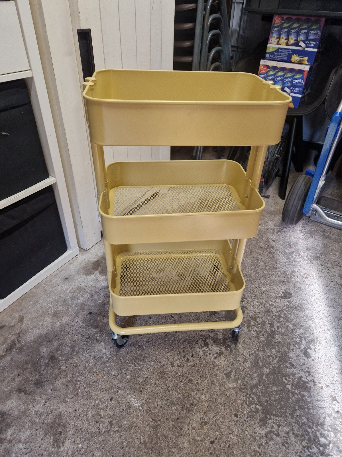 IKEA Keukentrolley - Compleet Nieuw, IKEA, Geel, Ophalen of Verzenden, Nieuw