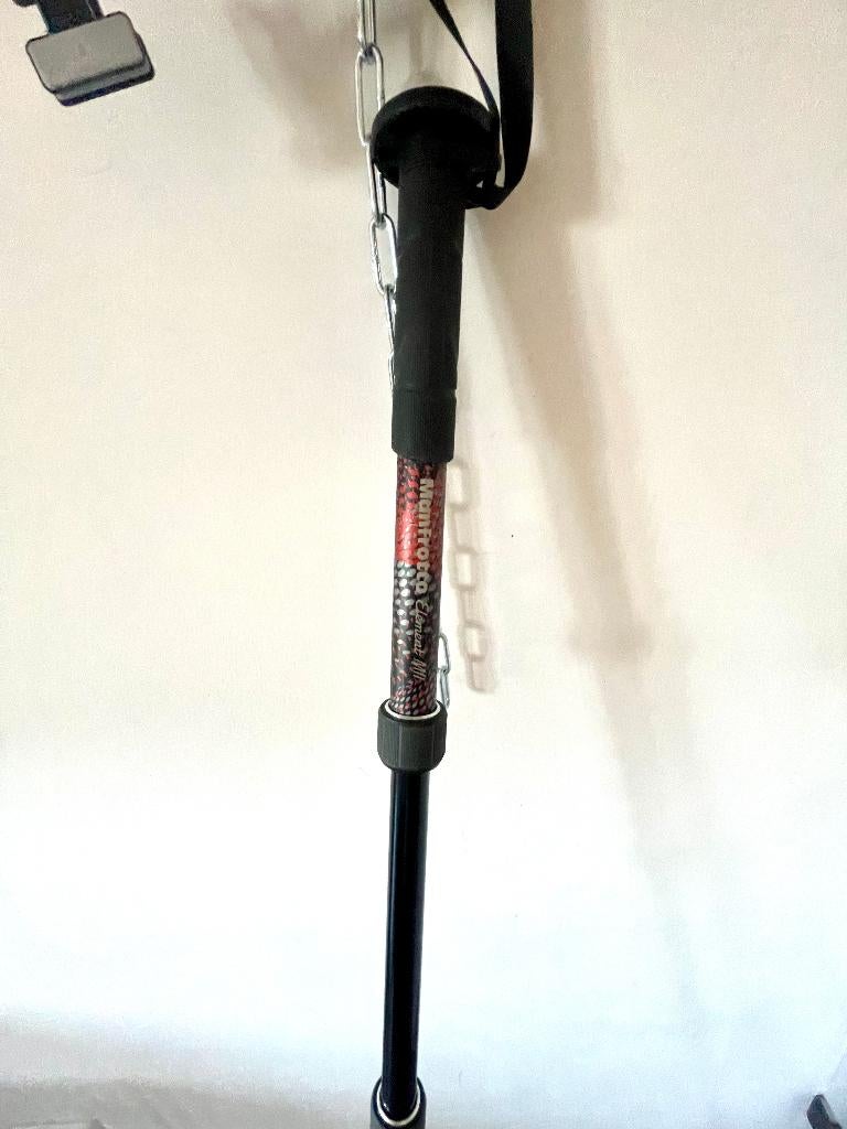 Manfrotto MMELMELMLLA5RD éénpoot statief, Verzenden, Zo goed als nieuw, 150 tot 175 cm, Eenpoot