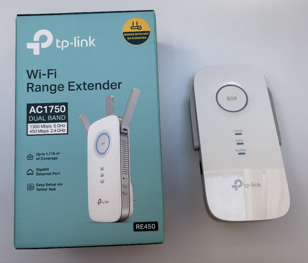 tp-link RE450 wifi range extender, Ophalen, Zo goed als nieuw, Tp-link