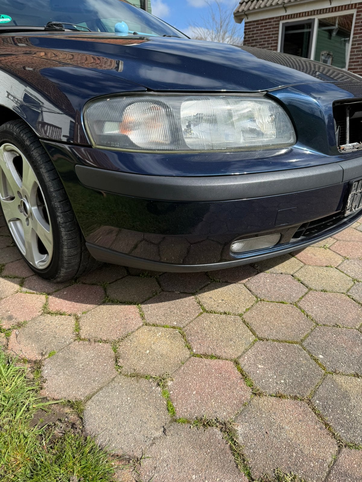 Volvo V70 deur en spatbord rechts blauw 417, Auto-onderdelen, Ophalen, Volvo