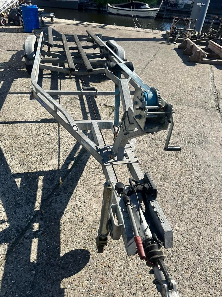 Freewheel 3500 GT met liggers 2018, Watersport en Boten, Boottrailers, Gebruikt, Overige typen, 3000 kg of meer, 6 tot 9 meter