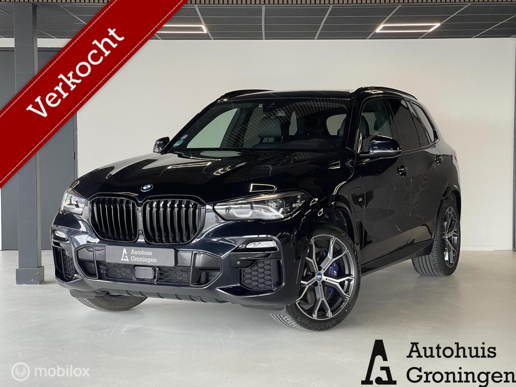 BMW X5 xDrive45e High Executive M Sport | Pano | Luchtvering, Auto's, BMW, Gebruikt, 394 pk, Zwart, Vierwielaandrijving