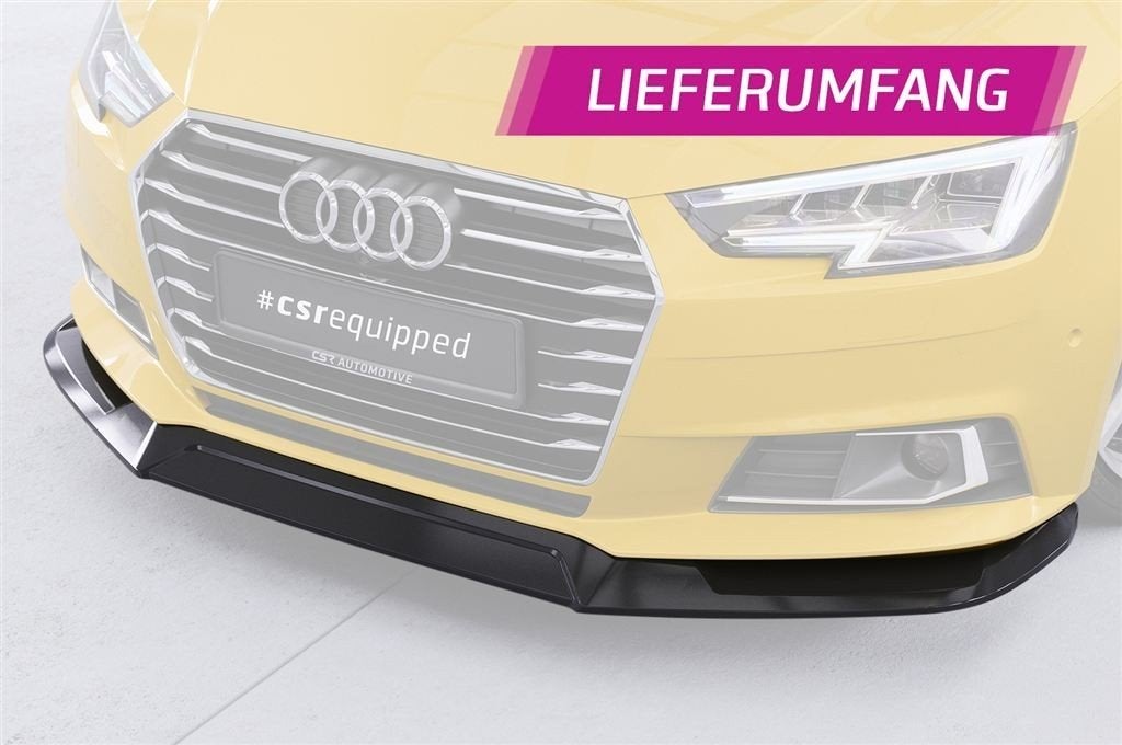 Splitter Voorspoiler Spoiler Voor Audi A4 B9 [Typ 8W] CSL387, Verzenden, Automotive Parts, A.parts@hotmail.nl, Trasmolenlaan 12 3447 GZ Woerden