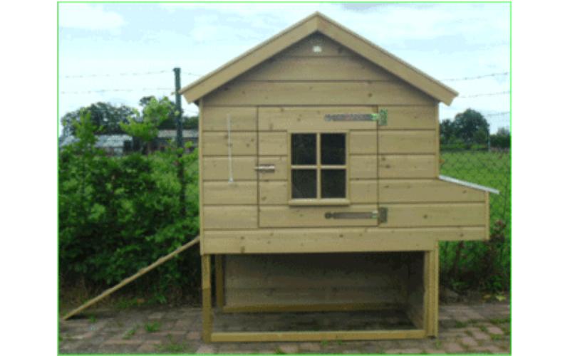 Kippenhok hooiberg maatwerk ook met ren, Ophalen of Verzenden, Nieuw, Kippenhok of Kippenren