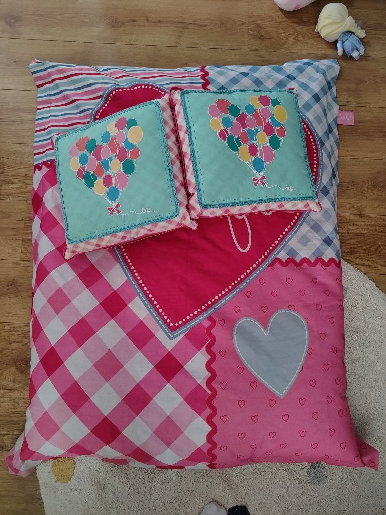 Lief! Zitzak met kussentjes, Ophalen, Zo goed als nieuw, Roze, Zitzak