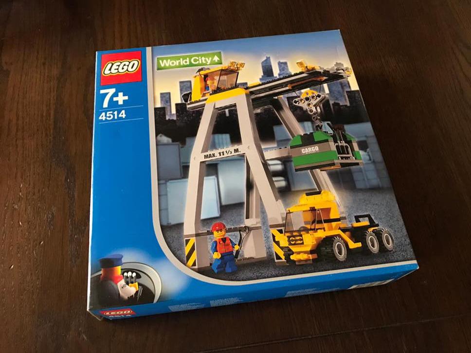 Lego World City trein set 4514, Kinderen en Baby's, Speelgoed | Duplo en Lego, Overige thema's, Lego, Nieuw, Ophalen of Verzenden