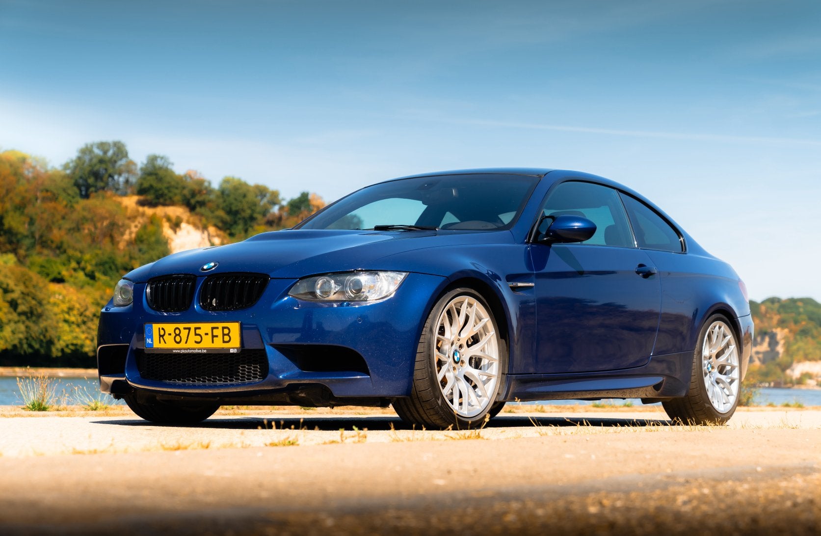 BMW M3 E92 Coupe DCT 2010 - Interlagos Blauw, Automaat, Euro 5, Achterwielaandrijving, Leder