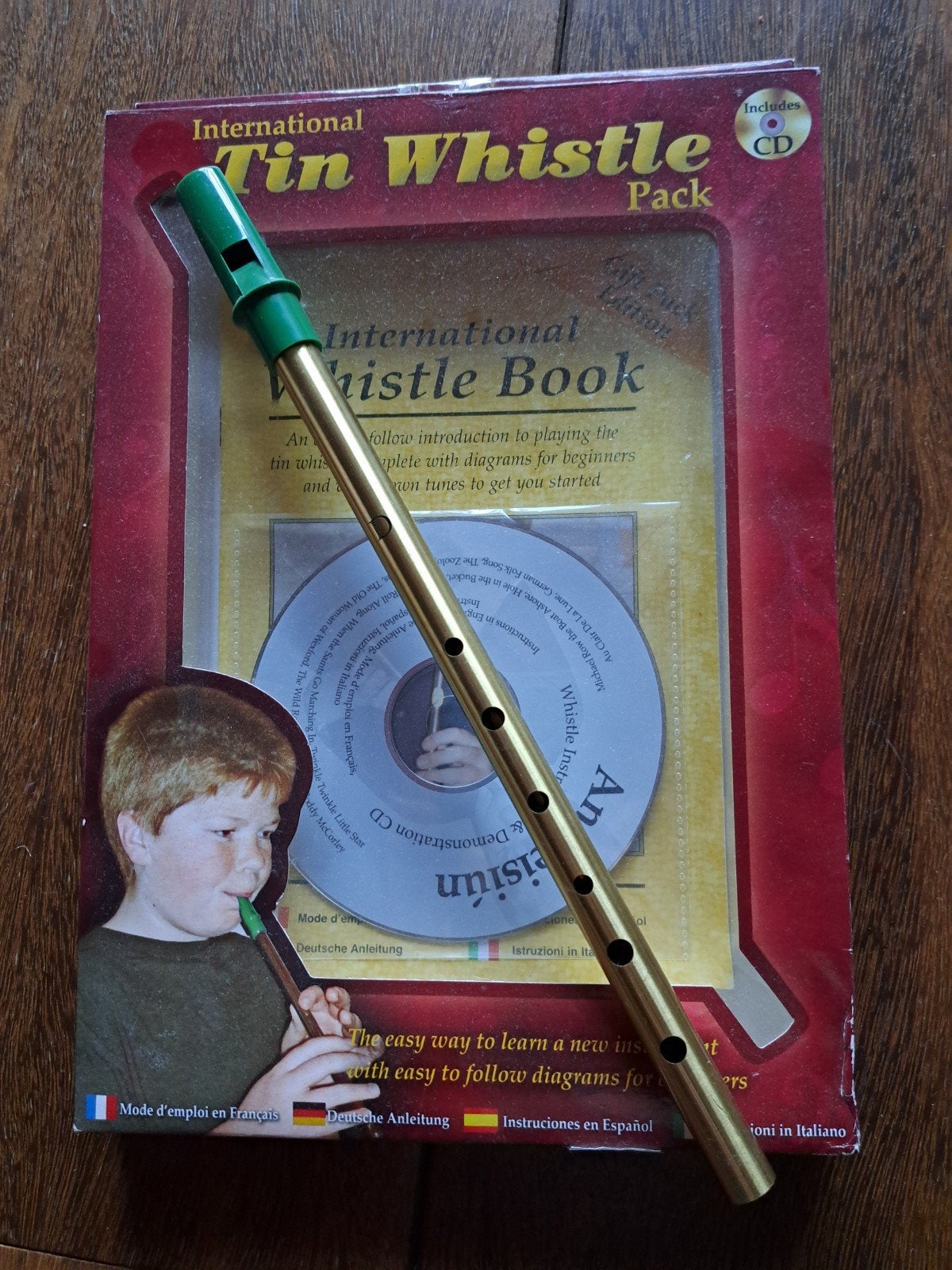 Tin whistle / Fluit splinternieuw inclusief cursus, Ophalen, Nieuw, Overige soorten
