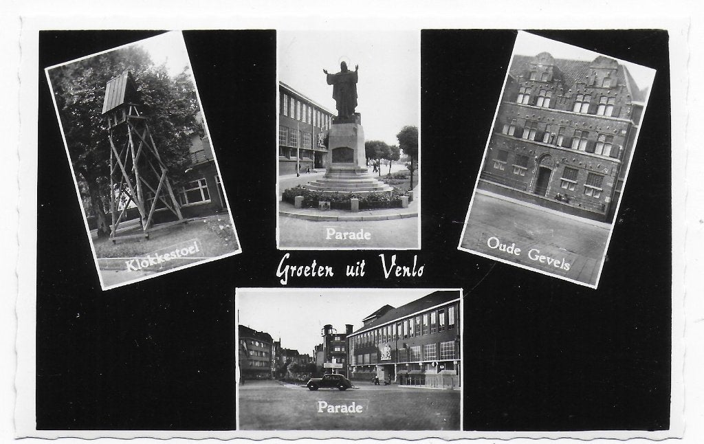 Venlo Ongelopen Ansichtkaart ( B6837 ), Ophalen of Verzenden, 1960 tot 1980, Gelopen, Limburg