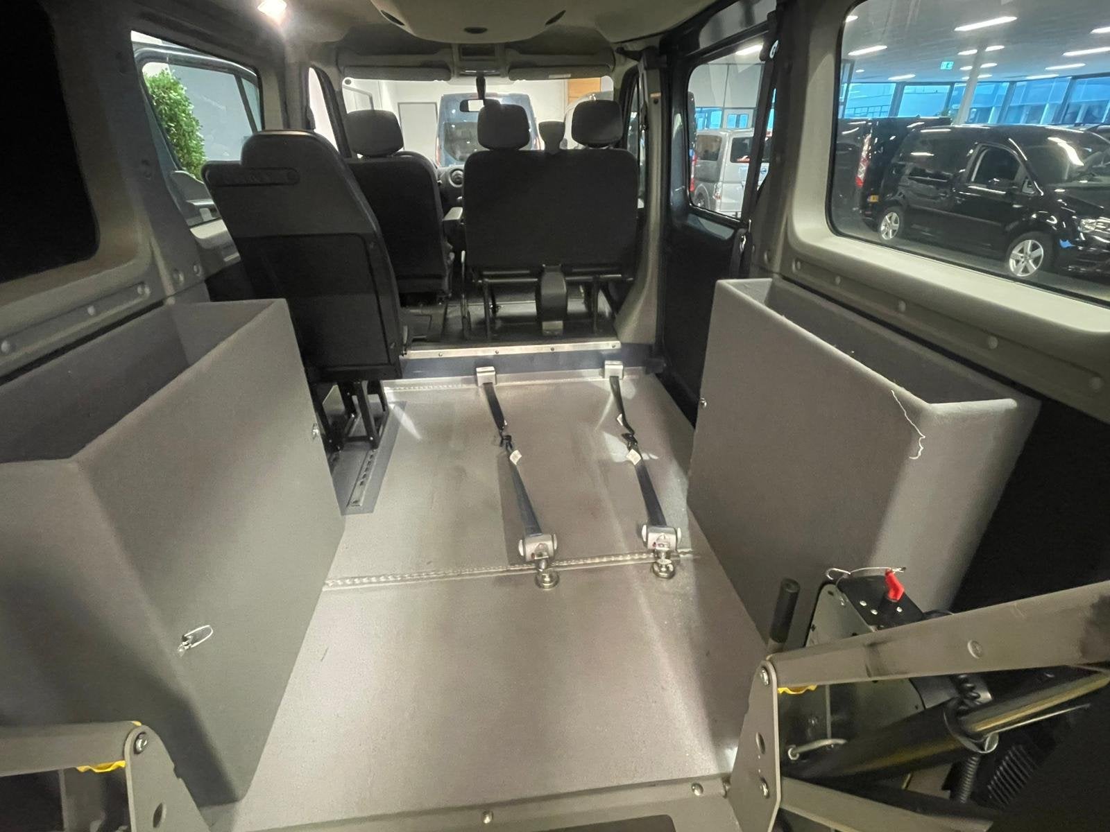 Opel Movano L1H1 Rolstoelbus (Airco achterin!), Auto's, Stof, Gebruikt, 4 cilinders, 2299 cc