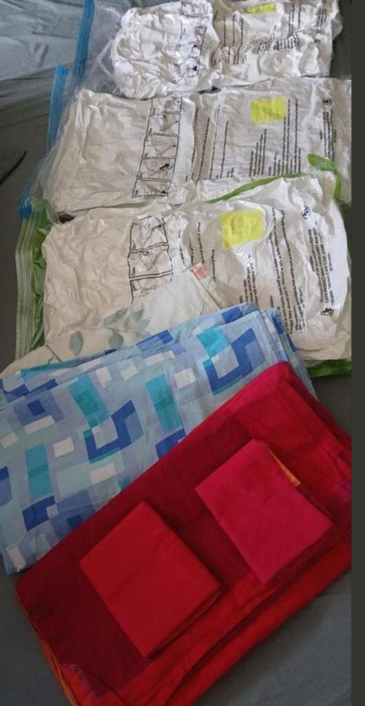 Beddengoed voor stapelbed caravan, Ophalen of Verzenden, Gebruikt