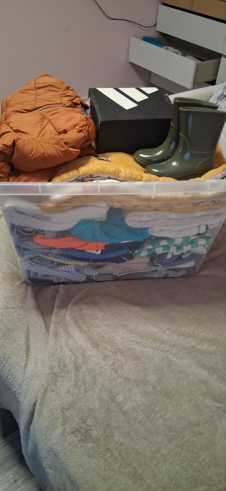 Groot pakket babykleding jongens maat 80/86 met extra's, Ophalen of Verzenden