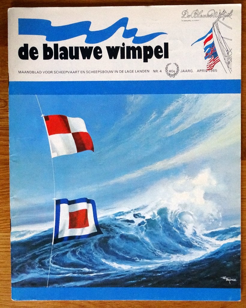 de Blauwe wimpel gedeeltelijke jaargang 1985, Ophalen of Verzenden, Gelezen, Anthony van Kampen