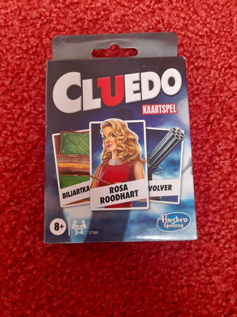 Nieuw! Cluedo kaartspel, Drie of vier spelers, Ophalen of Verzenden, Nieuw, HASBRO