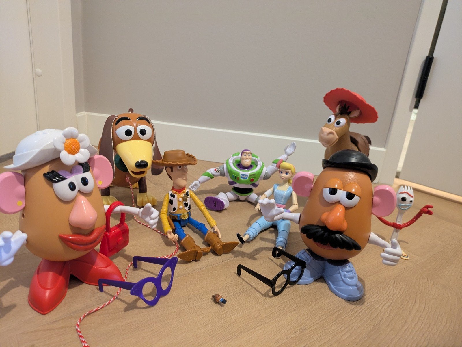 Bijna complete originele (Mattel) Toy Story set - Zo goed al, Ophalen of Verzenden, Zo goed als nieuw