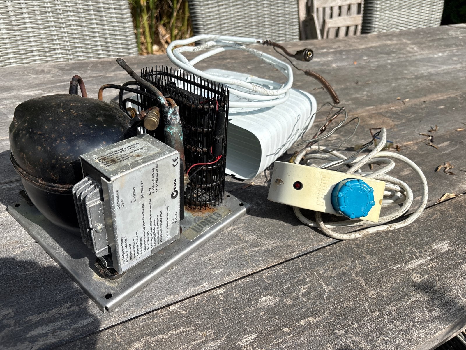Waeco Compressor Koelkast Onderdelen - Gebruikt, Witgoed en Apparatuur, Koelkasten en IJskasten, Ophalen of Verzenden, Gebruikt