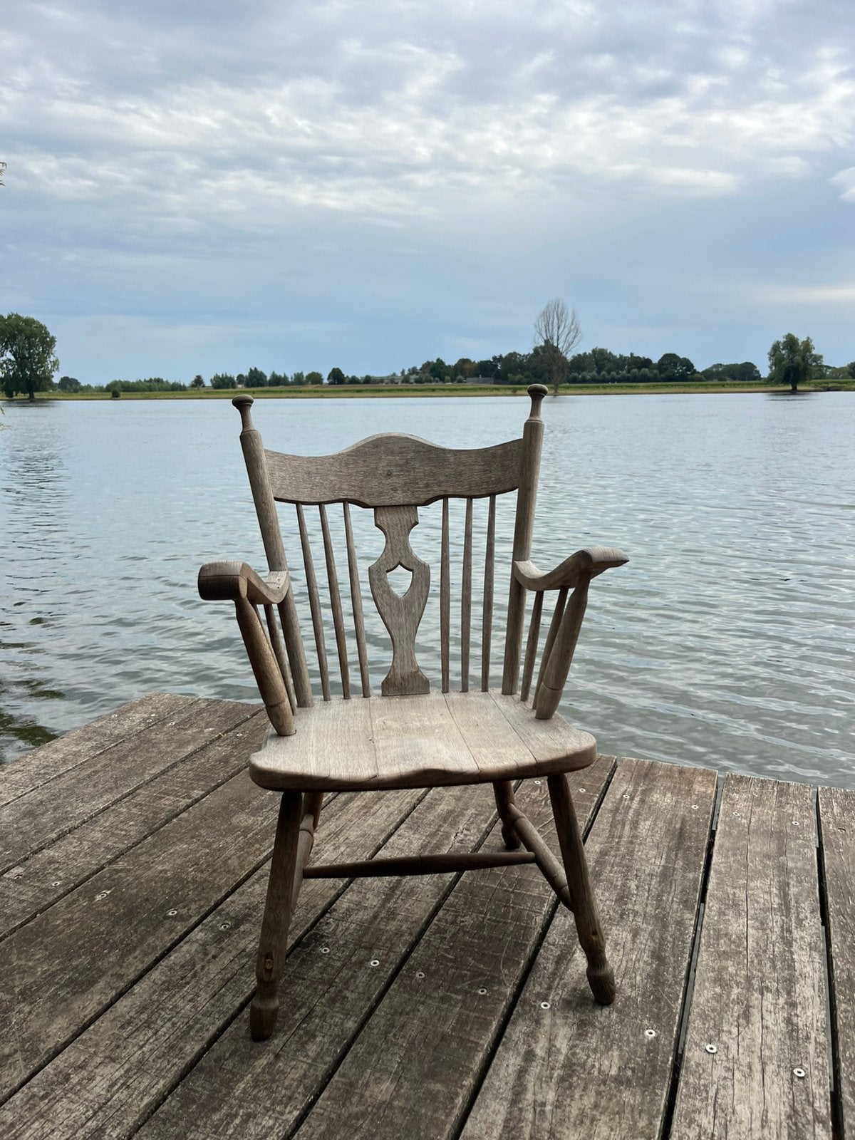 GEZOCHT - deze eiken stoel, Tuin en Terras, Ophalen, Gebruikt, Hout