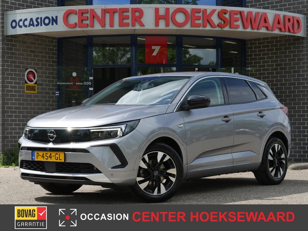 OPEL Grandland 1.2 Turbo 130pk S&S Business Elegance | Navi, Auto's, Opel, 12 maanden, Stof, Gebruikt, 1199 cc