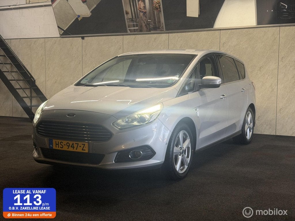 Ford S-Max 2.0 TDCi Titanium, Auto's, Ford, Gebruikt, Euro 6, 4 cilinders, Origineel Nederlands