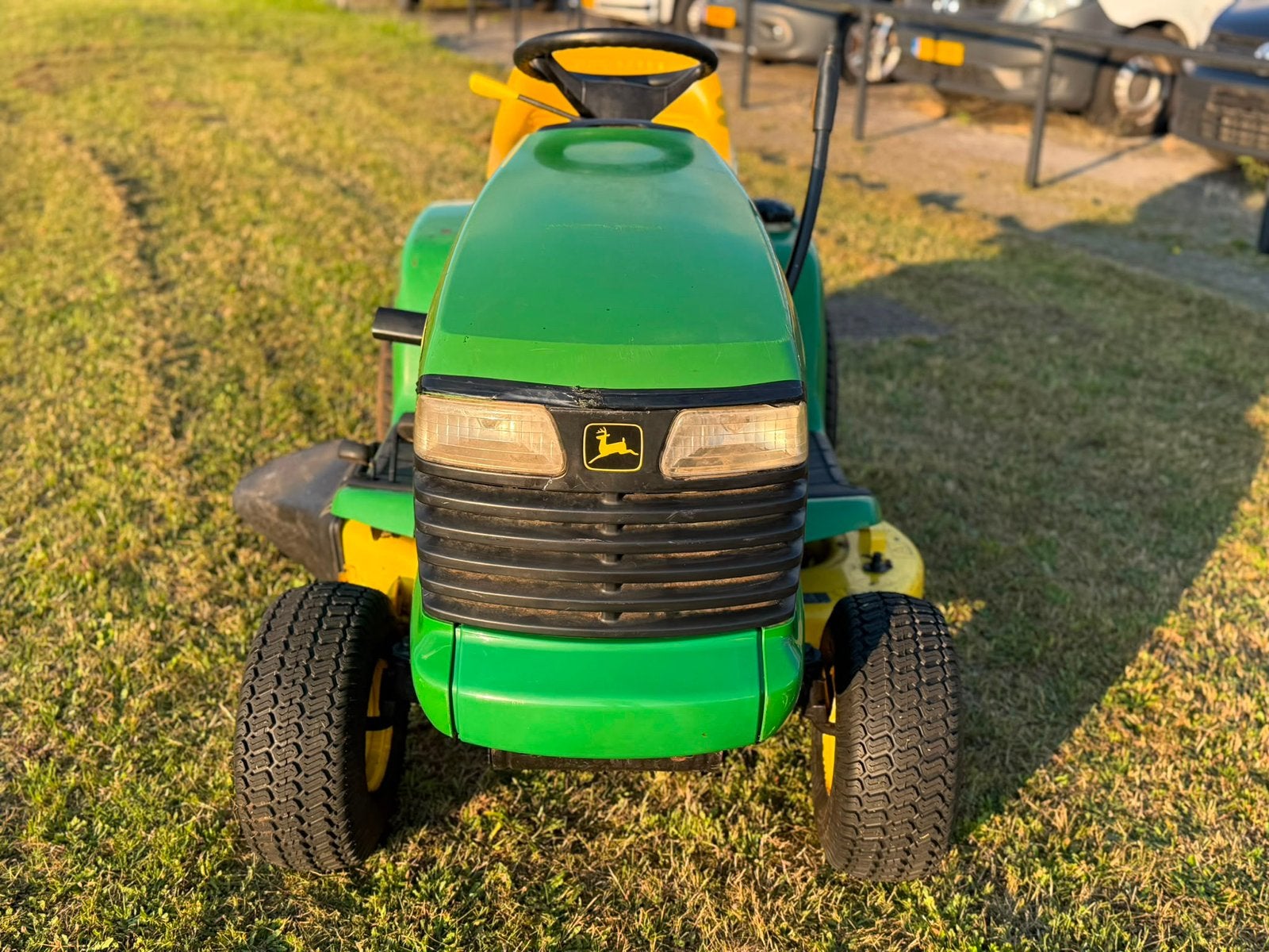 John deere lt155 in nette staat!, Ophalen, Zo goed als nieuw