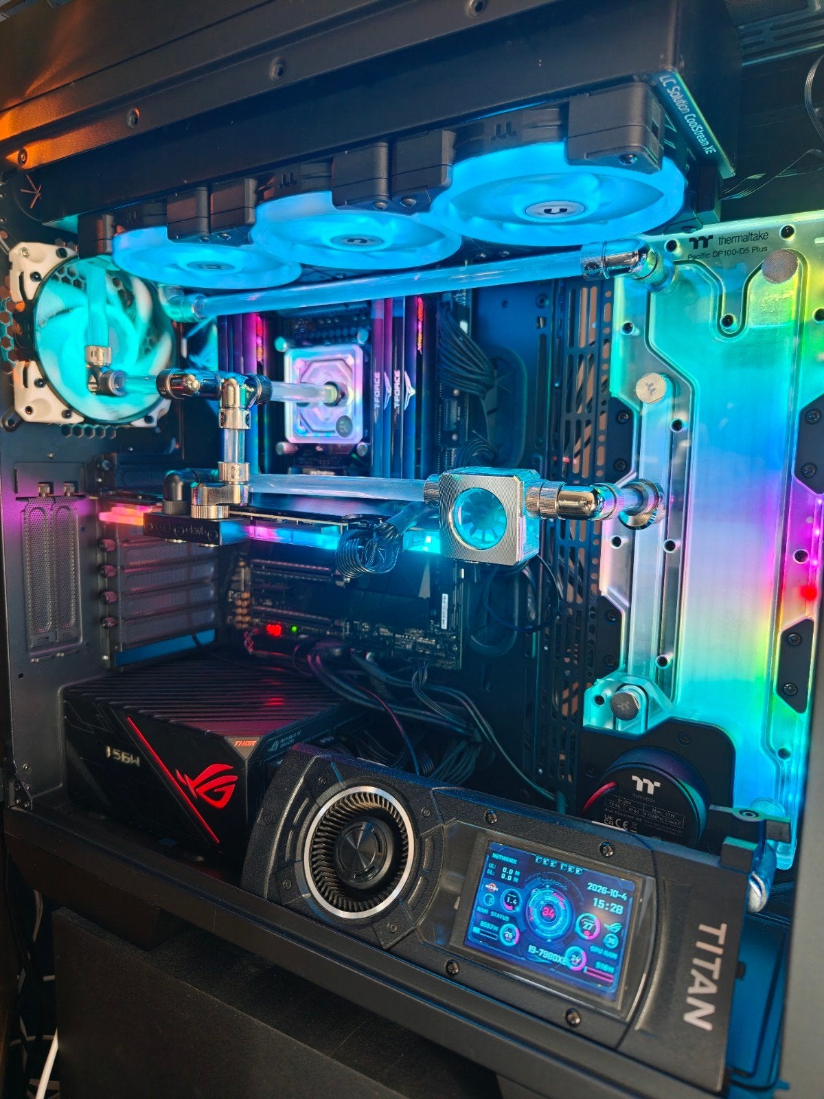 Unieke High-End Gaming pc – Custom Hardline waterkoeling, Ophalen, Zo goed als nieuw, Gaming, SSD