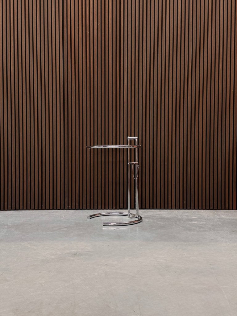ClassiCon Adjustable Table E 1027 bijzettafel Ø52 helder, Ophalen of Verzenden