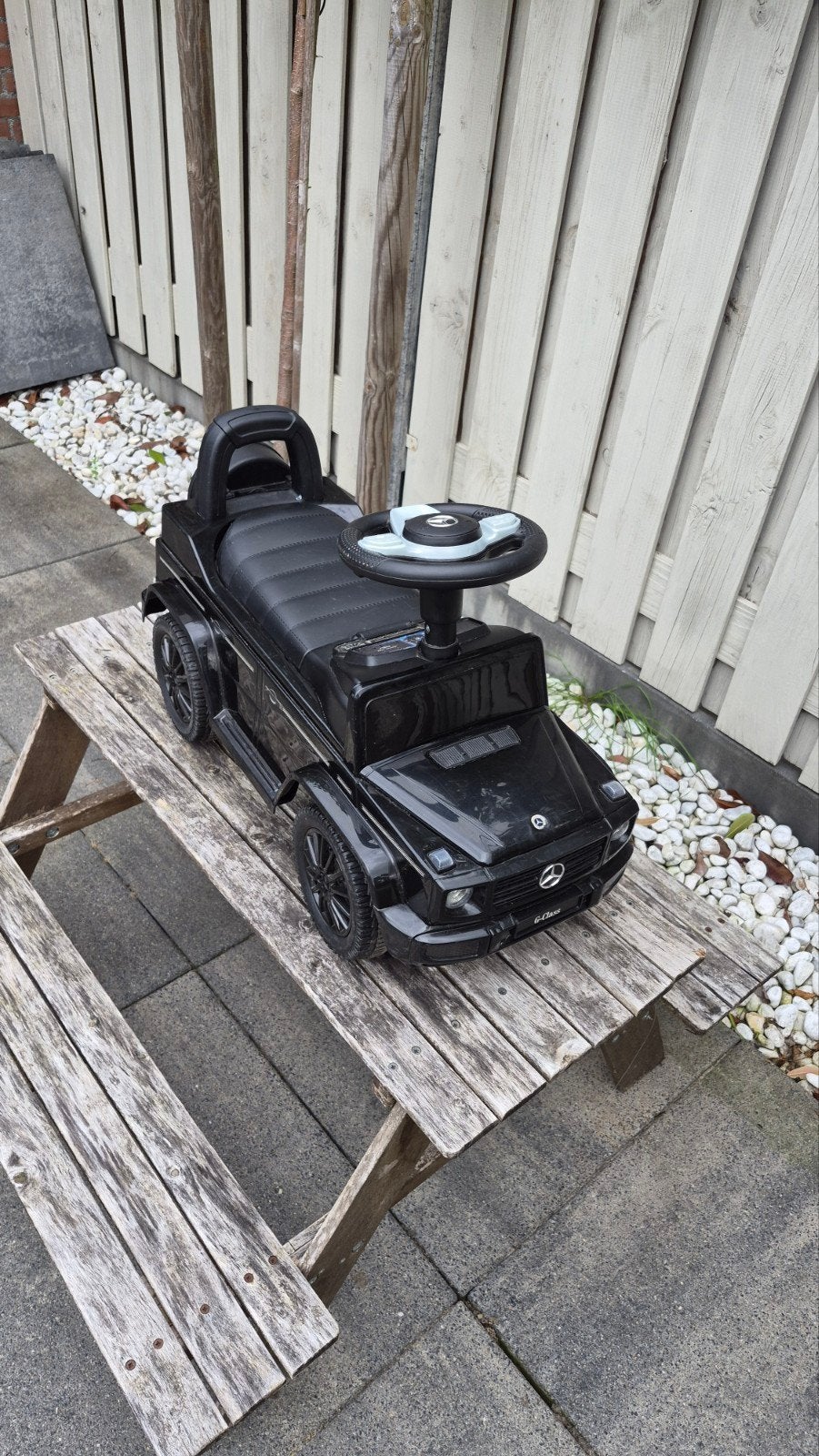 Mercedes G-Klasse Loopauto met Opbergvak, Ophalen of Verzenden, Gebruikt