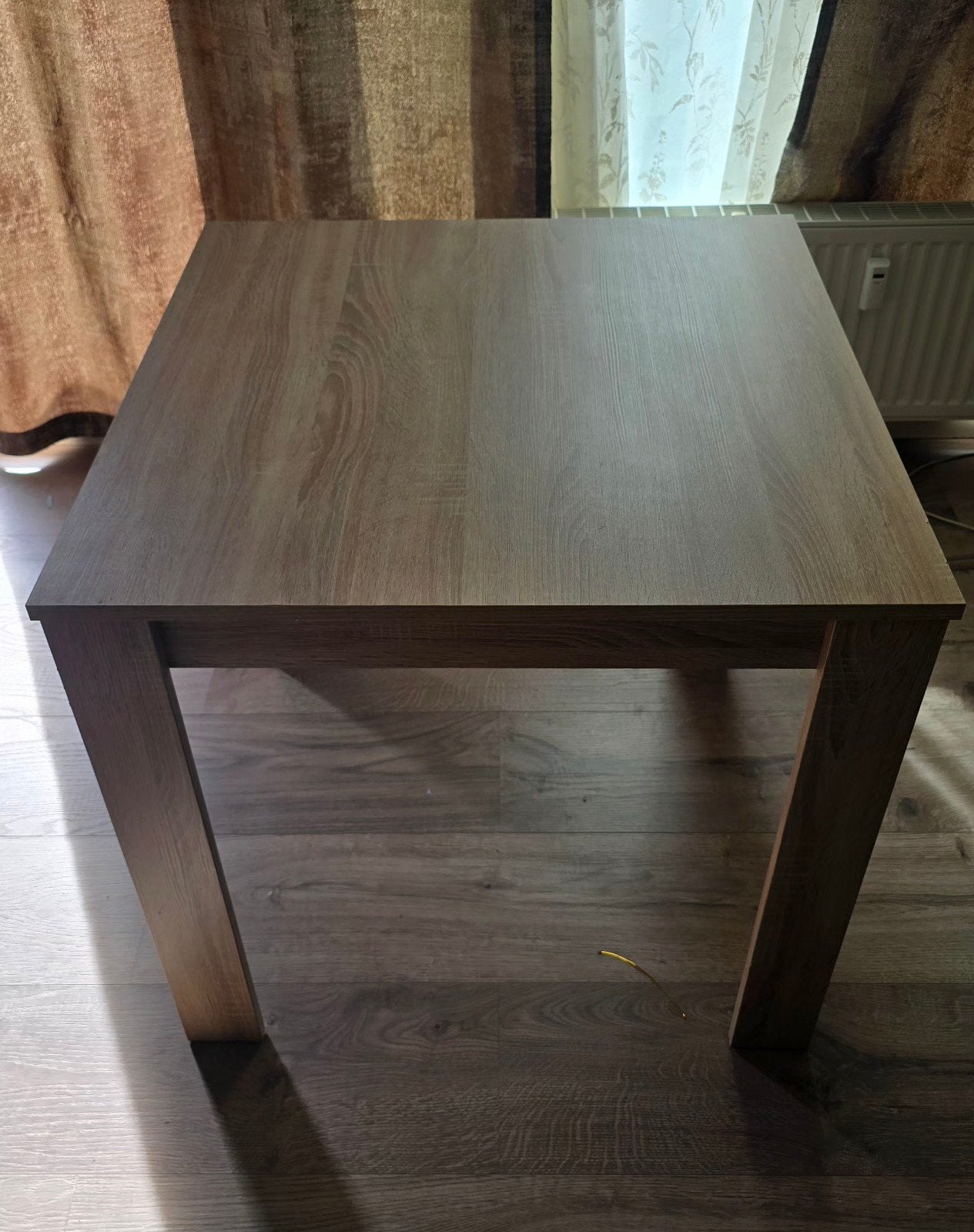 Houten bijzettafel - Zo goed als nieuw, 50 tot 100 cm, Vierkant, Tot twee personen, Zo goed als nieuw