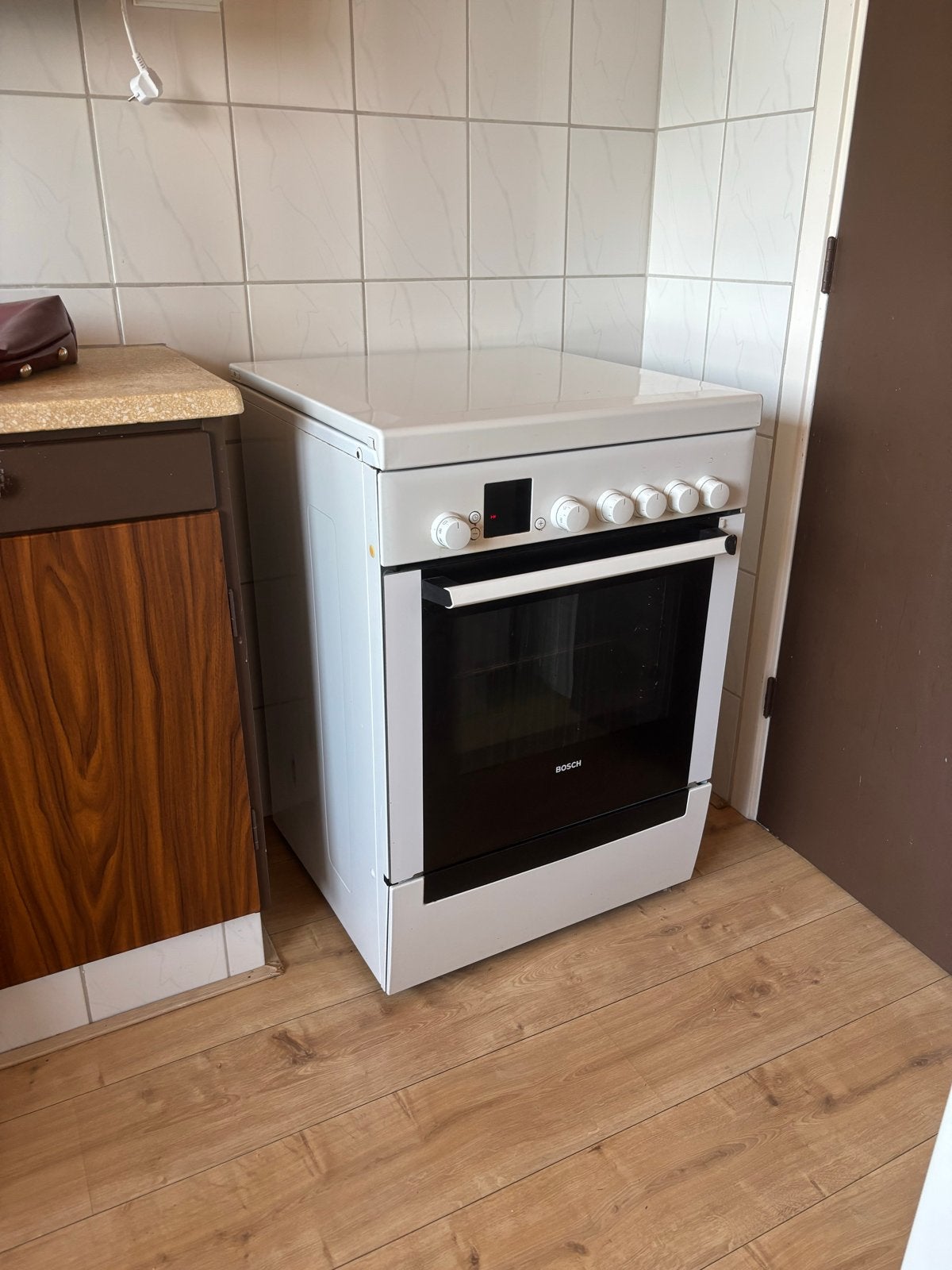 Bosch Vrijstaand Gas Fornuis met Oven, Ophalen, Gebruikt, 60 cm of meer, 4 kookzones