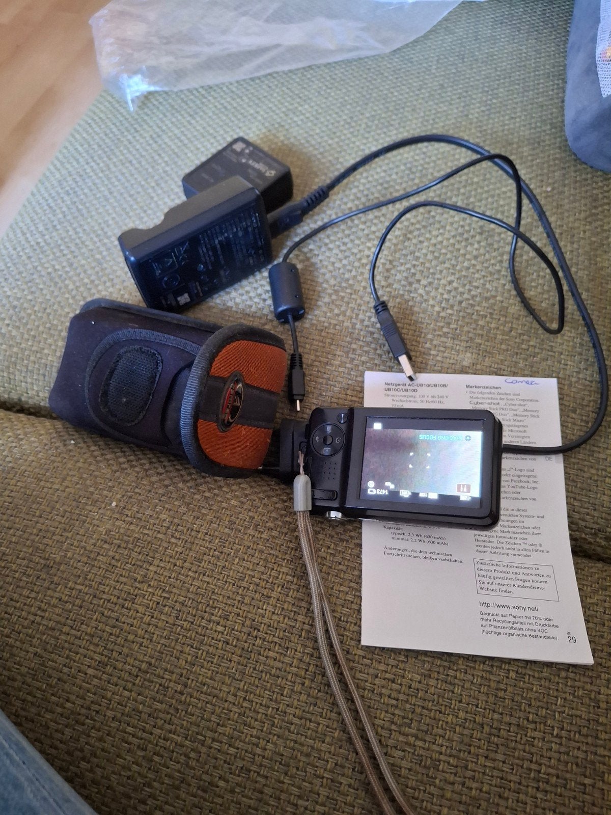 Retro sony camera cybershot DSC W710, Ophalen, Sony, 8 keer of meer