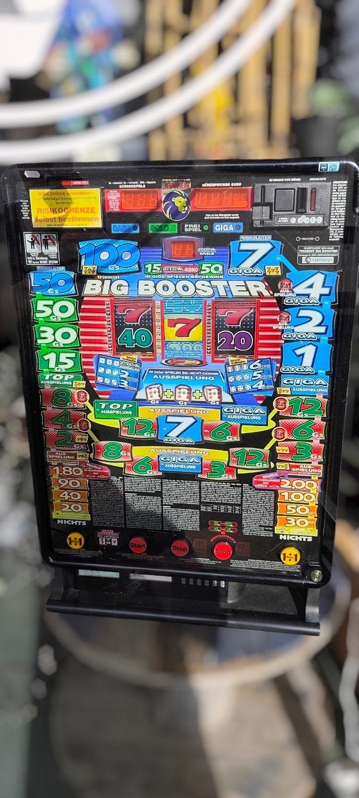 Gokkast Big Booster - Werkt op Euro's, Verzamelen, Euro, Ophalen, Gebruikt