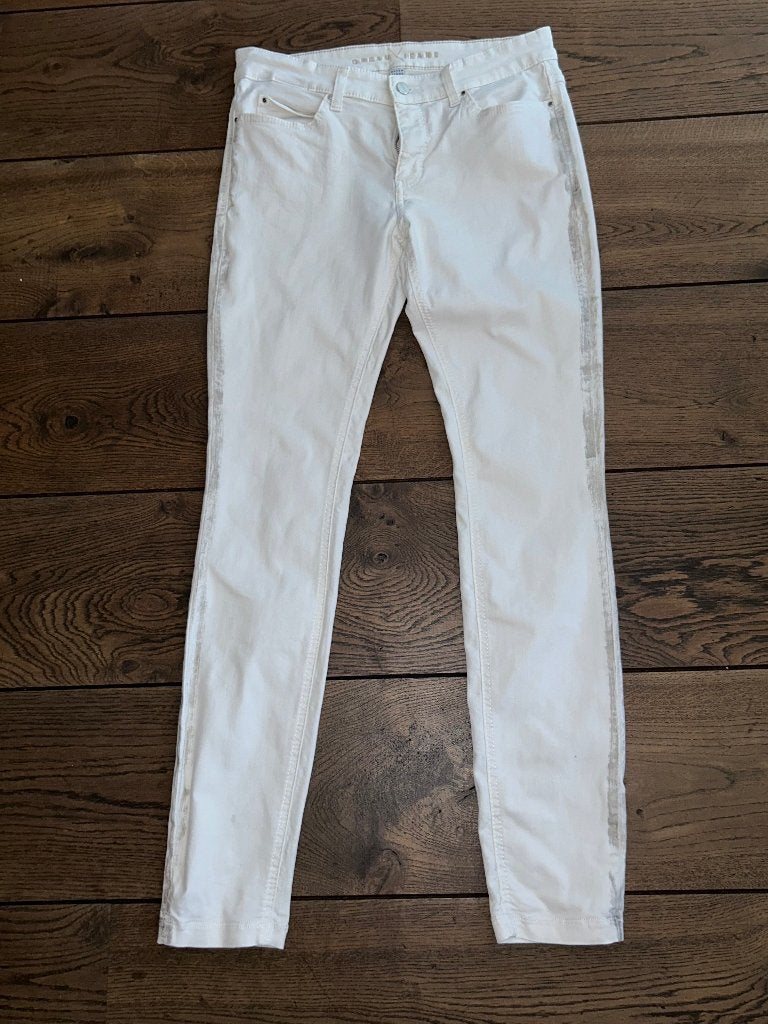 witte MAC jeans dream skinny 40 /M in ~~nieuw~~ staat, Verzenden, Zo goed als nieuw, Wit, W30 - W32 (confectie 38/40)