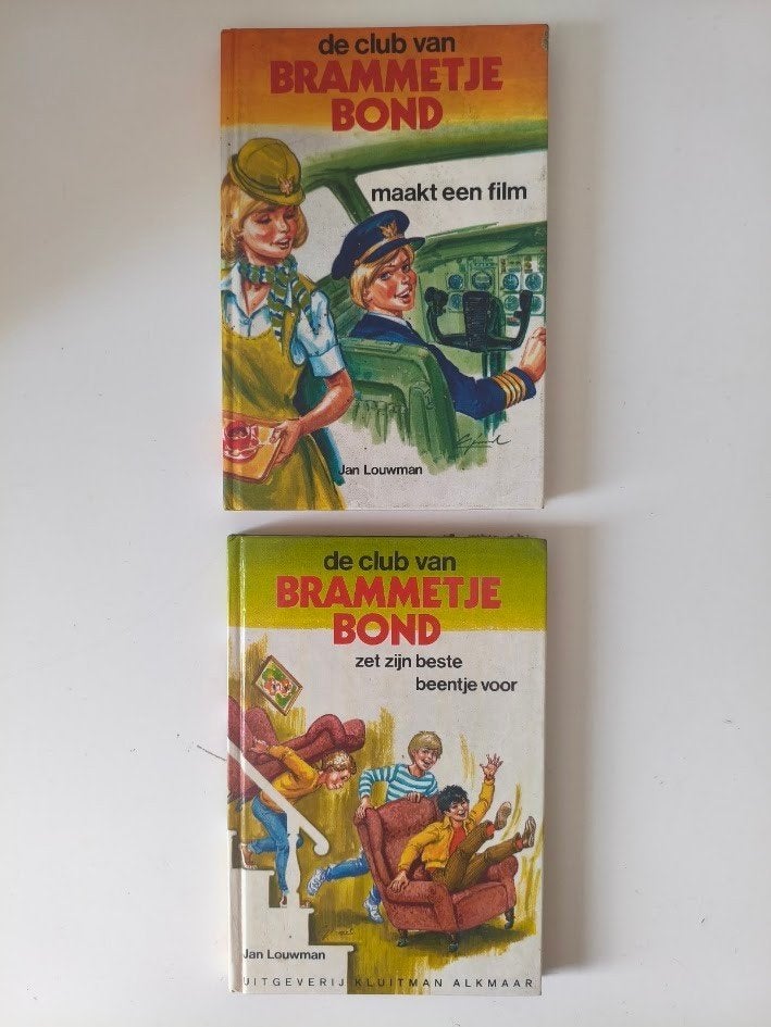 Brammetje Bond jeugd boeken ( 2 stuks ), Ophalen of Verzenden, Gelezen