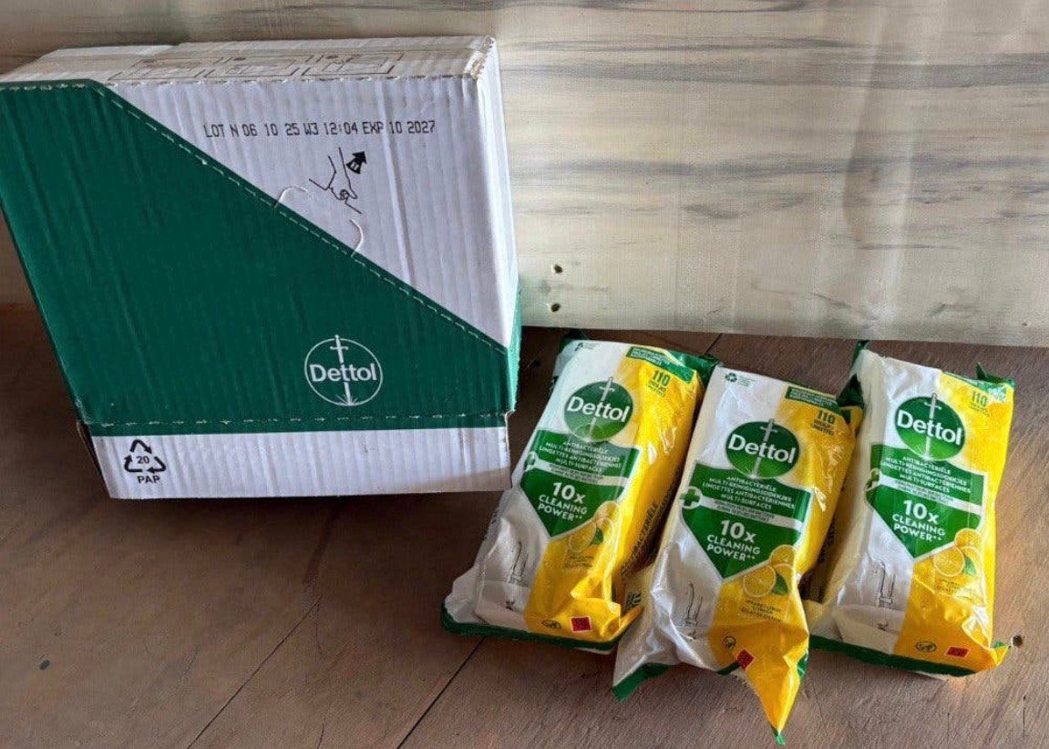 3 pakken Dettol doekjes, Ophalen, Overige typen